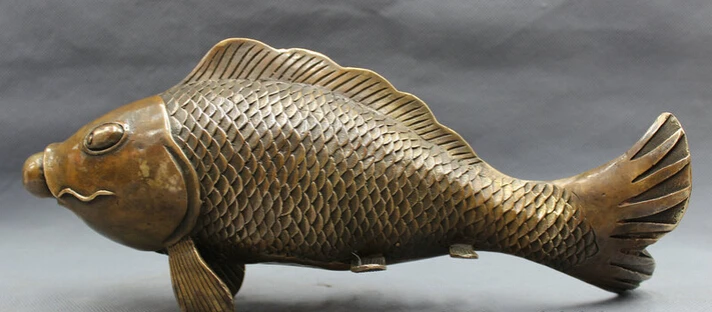 song voge gem S4324 13" Folk Chinese Bronze Copper Carved FengShui Wealth Fish Ball Statue Sculpture
song voge gem S4324 13" Folk Chinese Bronze Copper Carved FengShui Wealth Fish Ball Statue Sculpture