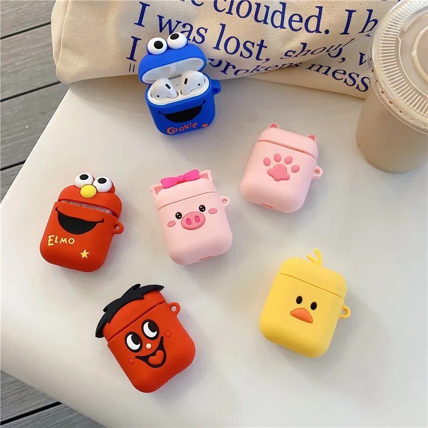 Protective Cover Skin for apple airpods dust guard earphones accessories Anti-fall special case cute with key ring
Protective Cover Skin for apple airpods dust guard earphones accessories Anti-fall special case cute with key ring