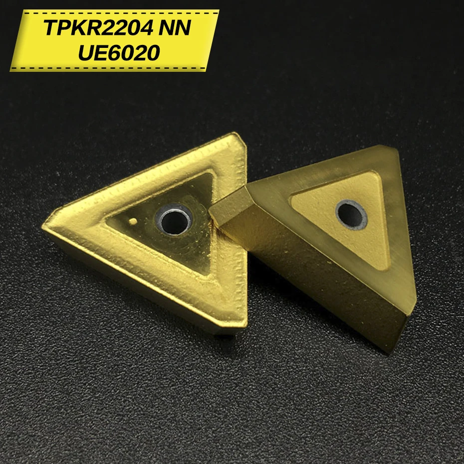 10PCS TPKR2204 NN UE6020 Carbide insert milling tools turning tools Lathe cutter Tool Tokarnyy
10PCS TPKR2204 NN UE6020 Carbide insert milling tools turning tools Lathe cutter Tool Tokarnyy