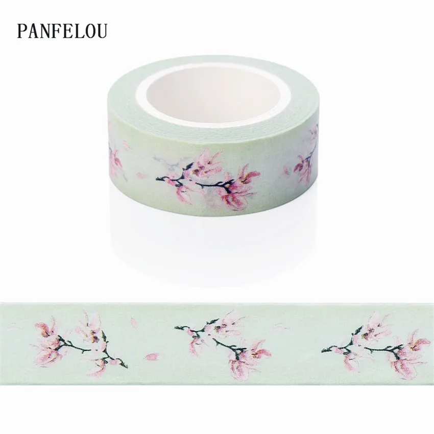 10M*15mm blossom petals stickers Washi Masking tape Quality good price HOT sell DIY Scrapbook Embellishments Decoration
10M*15mm blossom petals stickers Washi Masking tape Quality good price HOT sell DIY Scrapbook Embellishments Decoration