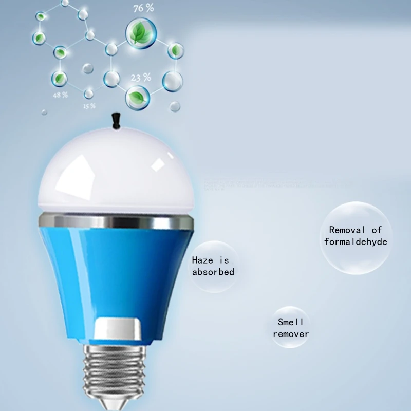 Creative negative ion smoking led bulb remove formaldehyde and remove odor air purifying lamp for Living room
Creative negative ion smoking led bulb remove formaldehyde and remove odor air purifying lamp for Living room