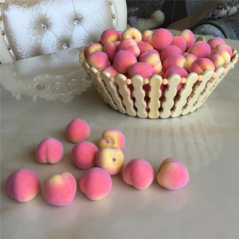100pcs Mini 3.5cm Peach Artificial Fake Fruit Plastic Home Kitchen Decor Decorative Fruits Photography Props
100pcs Mini 3.5cm Peach Artificial Fake Fruit Plastic Home Kitchen Decor Decorative Fruits Photography Props