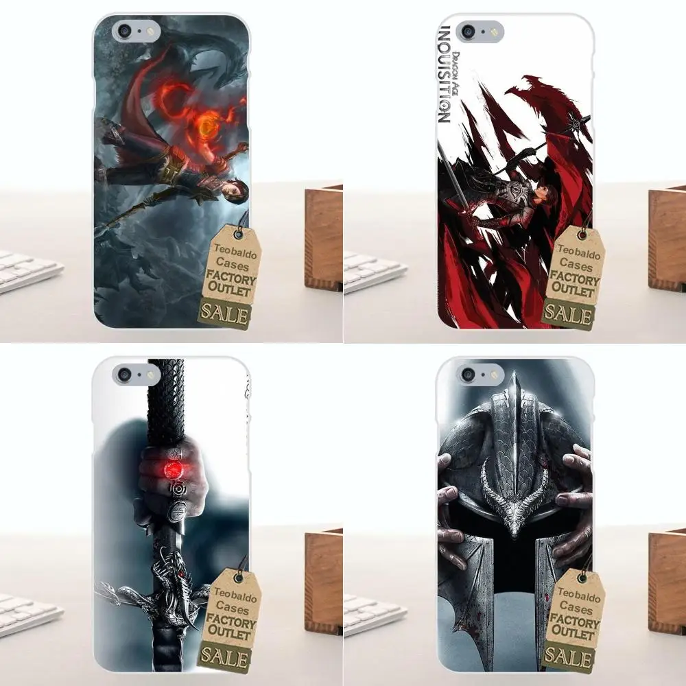 Резиновый плакат Dragon Age Inquisition для Huawei G7 G8 Honor 5A 5C 5X 6 6X 7 8 V8 Mate 9 P7 P8 P9 P10 Lite Plus мягкий