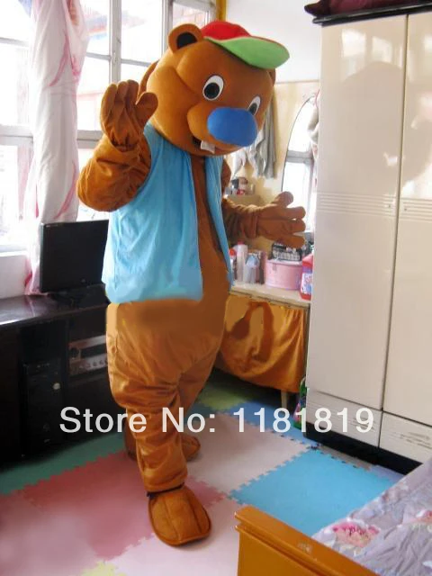 

Beaver Mascot costume custom fancy costume anime cosplay kits mascotte cartoon theme cartoon fancy dress carnival costume