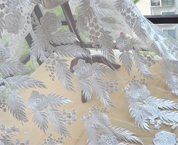 1 yard ivory bridal lace fabric in leaves and floral pattern mesh embroidered bridal wedding fabrics
1 yard ivory bridal lace fabric in leaves and floral pattern mesh embroidered bridal wedding fabrics