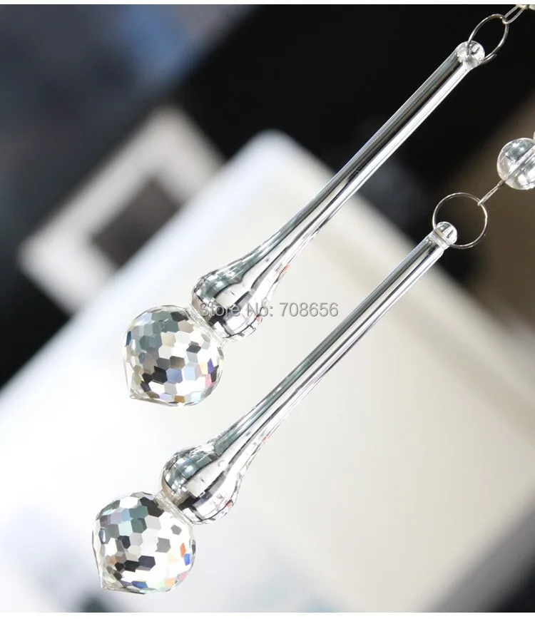 K9 200pcs Glass Crystal Prisms Pendants Chandeliers Parts Lustres Rainbow Lamp Lighting Hang Drops 100mm
K9 200pcs Glass Crystal Prisms Pendants Chandeliers Parts Lustres Rainbow Lamp Lighting Hang Drops 100mm