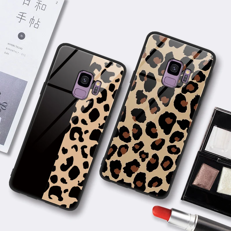 Leopard Print Tempered Glass Fundas For Samsung Galaxy J4 J8 A6 Plus 2018 S10e S10 S9 S8 Plus J7 Prime For Samsung Note 9 8 Case
Leopard Print Tempered Glass Fundas For Samsung Galaxy J4 J8 A6 Plus 2018 S10e S10 S9 S8 Plus J7 Prime For Samsung Note 9 8 Case