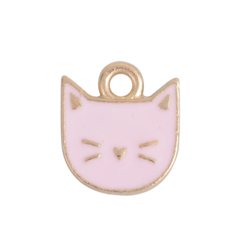 DoreenBeads Zinc Based Alloy Enamel Cat Charms Pendant Animal Gold Color Jewelry Accessories 14mm( 4/8") x 13mm( 4/8"), 10 PCs
DoreenBeads Zinc Based Alloy Enamel Cat Charms Pendant Animal Gold Color Jewelry Accessories 14mm( 4/8") x 13mm( 4/8"), 10 PCs