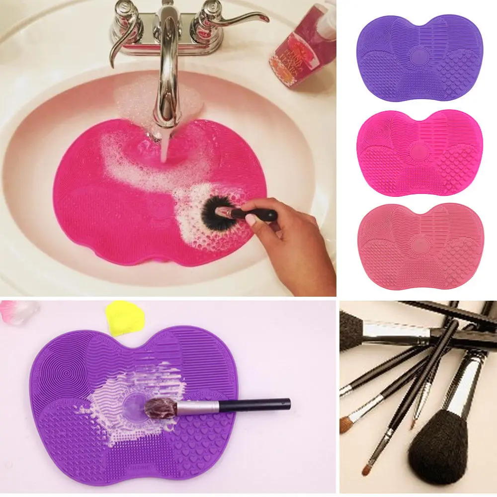 Makeup Cosmetic Brush Cleaner Cleanser Washing Silicone Pad Mat Scrubber 1pc Fashion New Makeup Tool
Makeup Cosmetic Brush Cleaner Cleanser Washing Silicone Pad Mat Scrubber 1pc Fashion New Makeup Tool