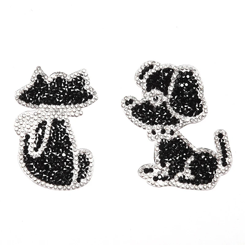 Lovely Cat Clothes Patch Rhinestone Pattern Cloth Stickers Dog Small DIY Decoration Embroidery Patch Stickers For Bag Jeans
Lovely Cat Clothes Patch Rhinestone Pattern Cloth Stickers Dog Small DIY Decoration Embroidery Patch Stickers For Bag Jeans