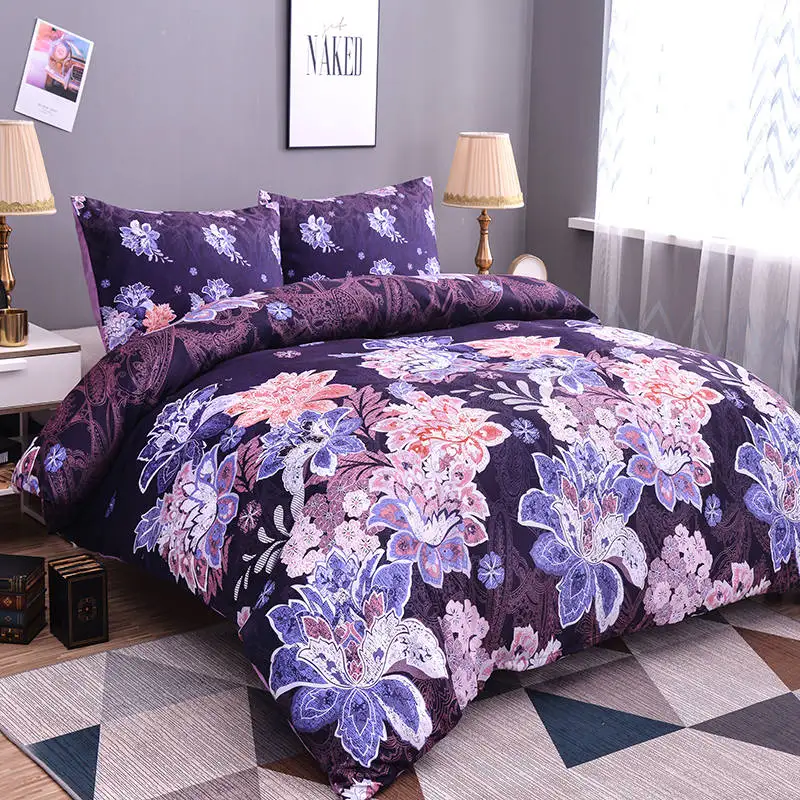 ZEIMON Luxury 3D Printing Flowers Polyester Bedding Set Home Textiles 3pcs Duvet Cover Set With Pillowcase Room Bedclothes
ZEIMON Luxury 3D Printing Flowers Polyester Bedding Set Home Textiles 3pcs Duvet Cover Set With Pillowcase Room Bedclothes
