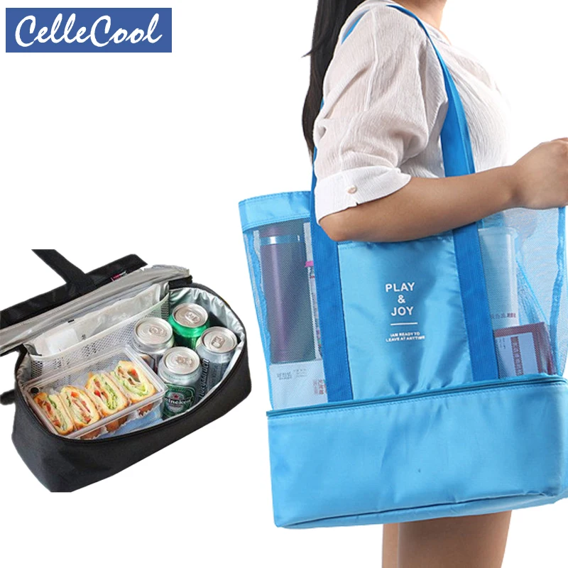 Фото Портативный кулер для пива CelleCool сумка-холодильник пикника многофункциональные