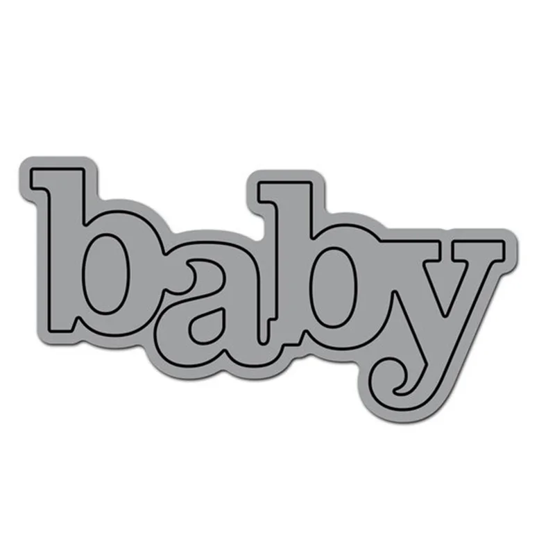 Estel Words Frame Baby Metal Steel Cutting Dies For DIY Scrapbooking Paper/photo Card 2019 New Arrival Craft Embossing Die
Estel Words Frame Baby Metal Steel Cutting Dies For DIY Scrapbooking Paper/photo Card 2019 New Arrival Craft Embossing Die