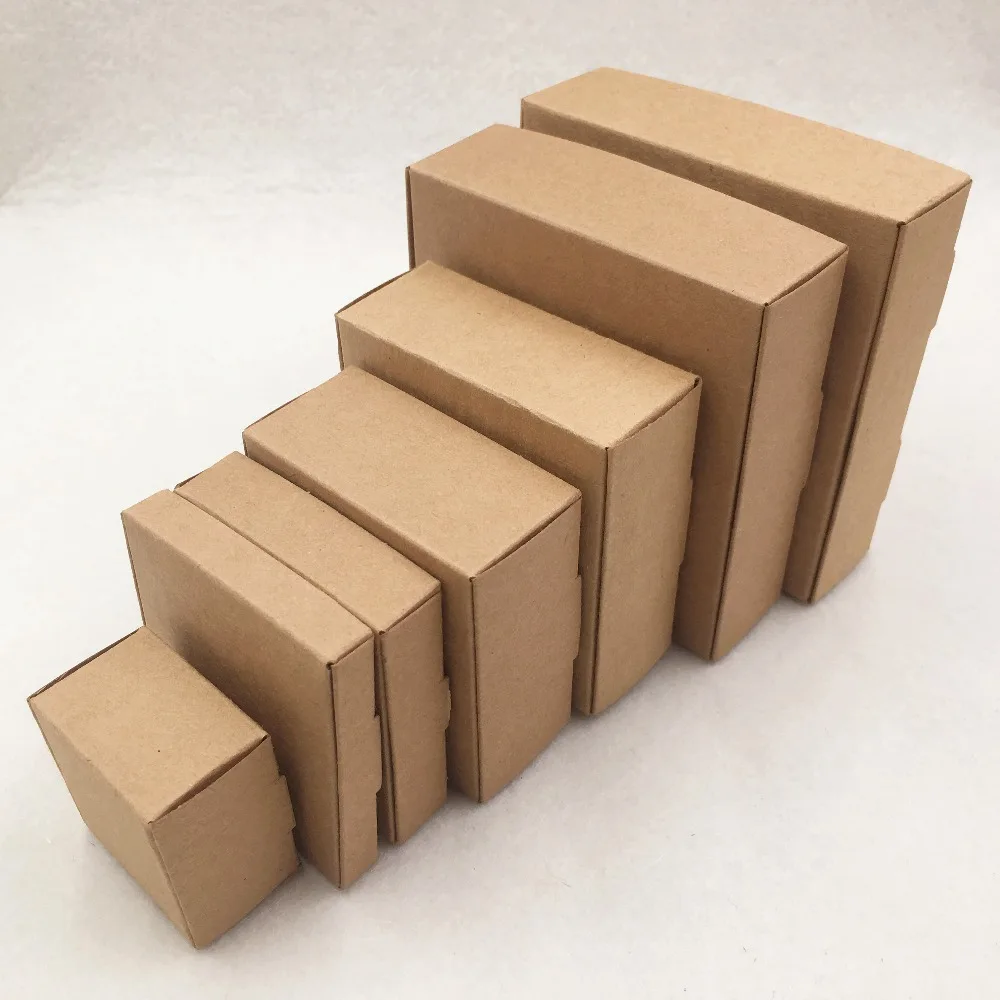 20pcs Paper Aircraft Type Packaging Brown Cardboard Boxes Small Square Shape Candy Boxes Handmade Soap Packaging Favor Boxes
20pcs Paper Aircraft Type Packaging Brown Cardboard Boxes Small Square Shape Candy Boxes Handmade Soap Packaging Favor Boxes