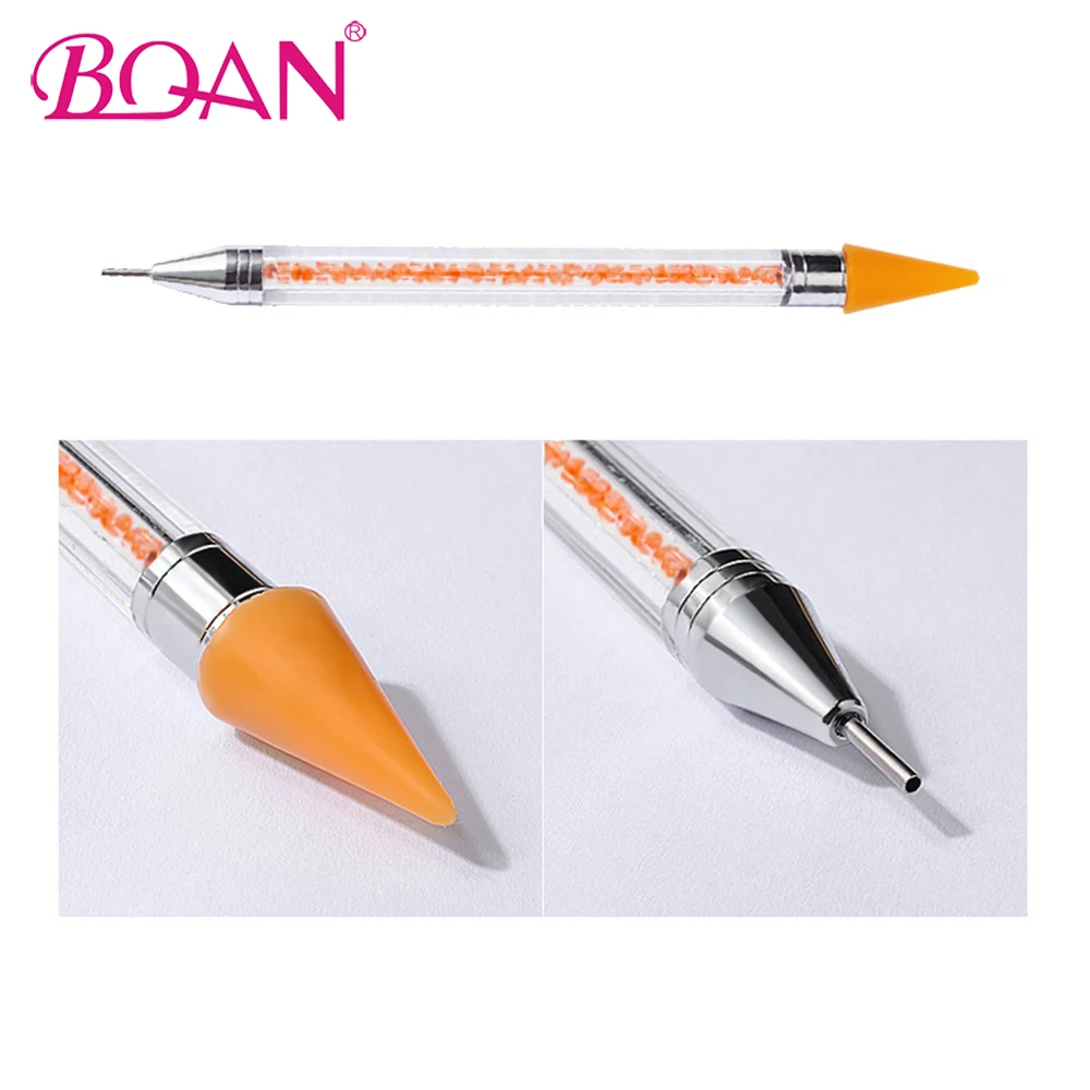 BQAN 4Pcs/Set Dual-ended Nail Dotting Pen Replaceable Head Beads Rhinestones Gems Picker Wax Head Nail Tools
BQAN 4Pcs/Set Dual-ended Nail Dotting Pen Replaceable Head Beads Rhinestones Gems Picker Wax Head Nail Tools