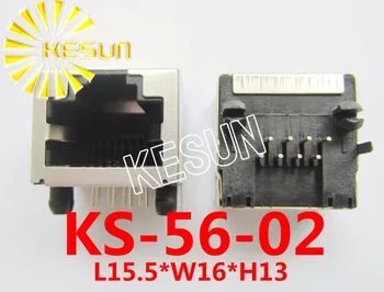 FREE SHIPPING 20PCS x RJ45 56 without LED 8P8C 8Pin Metal PCB Right Angle Board Jack Modular Female Network Socket Connector
FREE SHIPPING 20PCS x RJ45 56 without LED 8P8C 8Pin Metal PCB Right Angle Board Jack Modular Female Network Socket Connector