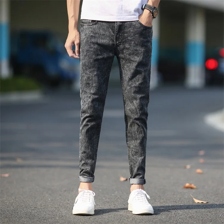Men's Skinny Jeans Gray Denim Jeans New Fashion Men Pencil Pants Slim Jeans Men Spring Skinny Long Jeans
Men's Skinny Jeans Gray Denim Jeans New Fashion Men Pencil Pants Slim Jeans Men Spring Skinny Long Jeans