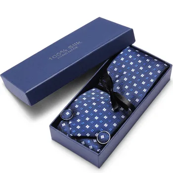 Gift box Custom Personalize Mens Ties Hankie Cufflinks Sets Neckwear 7.5cm Paisley Cravats Striped Necktie for Men Wedding Party
Gift box Custom Personalize Mens Ties Hankie Cufflinks Sets Neckwear 7.5cm Paisley Cravats Striped Necktie for Men Wedding Party