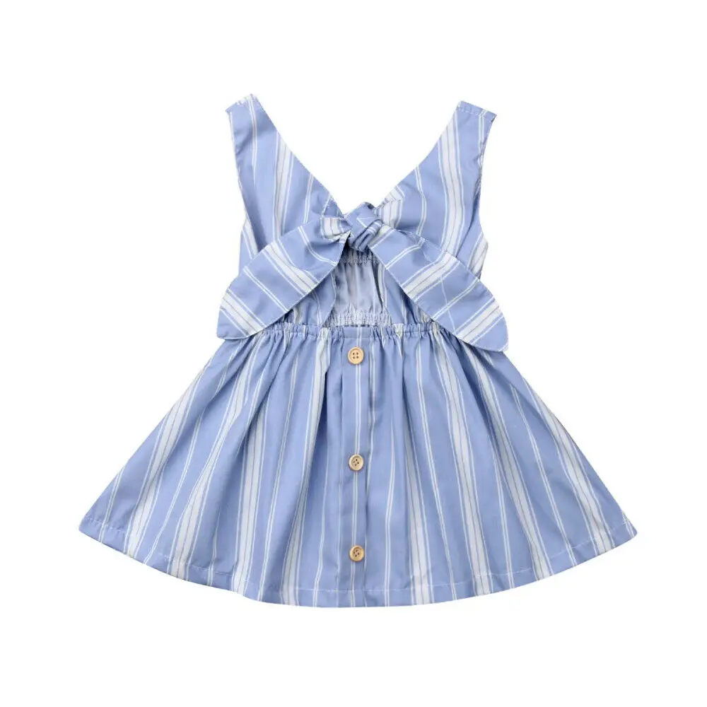 Summer Toddler Kids Baby Girl Sleeveless Bowknot Striped Boho Princess Girls Pageant Party Dress Sundress Clothes
Summer Toddler Kids Baby Girl Sleeveless Bowknot Striped Boho Princess Girls Pageant Party Dress Sundress Clothes