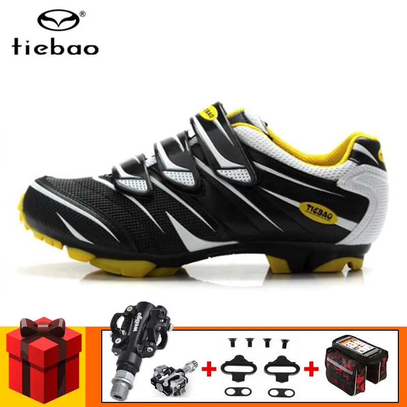 Tiebao Cycling Shoes Sapatilha Ciclismo Mtb Men sneakers SPD Pedals set Breathable Self-locking mountain bike triatlon sneakers
Tiebao Cycling Shoes Sapatilha Ciclismo Mtb Men sneakers SPD Pedals set Breathable Self-locking mountain bike triatlon sneakers