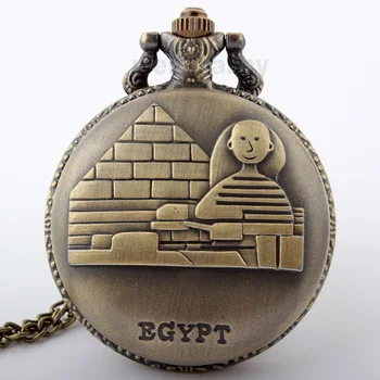 New Arrival Retro Bronze EGYPT Pyramid Pocket Watch Necklace Pendant Chain Reloj De Bolsillo P293
New Arrival Retro Bronze EGYPT Pyramid Pocket Watch Necklace Pendant Chain Reloj De Bolsillo P293