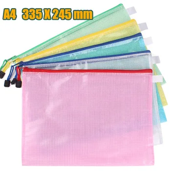 1pcs High quality color Transparent A4 file folder bag Waterproof plastice bag with zipper file folder Office School Supplies
1pcs High quality color Transparent A4 file folder bag Waterproof plastice bag with zipper file folder Office School Supplies