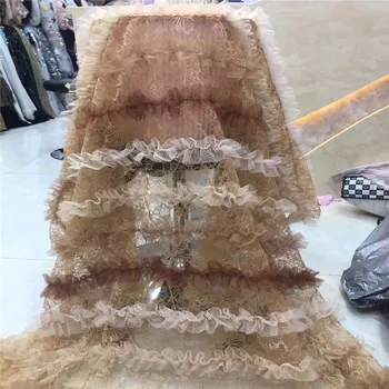 Madison New African Lace Fabric 2019 Embroidered Nigerian Laces Fabric High Quality French Tulle Lace Fabric For Wedding Dress
Madison New African Lace Fabric 2019 Embroidered Nigerian Laces Fabric High Quality French Tulle Lace Fabric For Wedding Dress