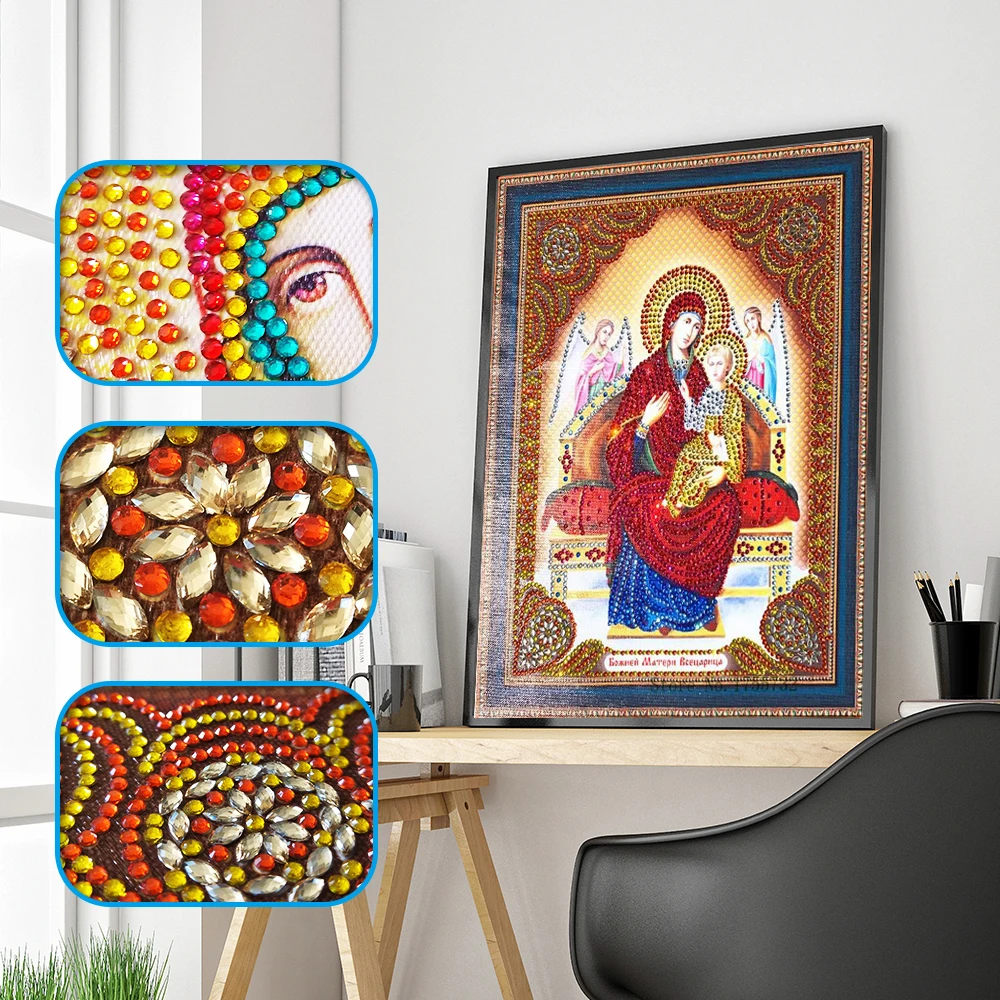 DIY Diamond Painting Cross Stitch People 3D Mosaic Picture Special Shaped Religious Diamond Embroidery Bead Home Decor lp119
DIY Diamond Painting Cross Stitch People 3D Mosaic Picture Special Shaped Religious Diamond Embroidery Bead Home Decor lp119