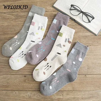 Creative Autumn/Winter Art Cotton Geometric Mountains Men Socks Breathable Printing Keep Warm Happy Funny Socks Meias
Creative Autumn/Winter Art Cotton Geometric Mountains Men Socks Breathable Printing Keep Warm Happy Funny Socks Meias