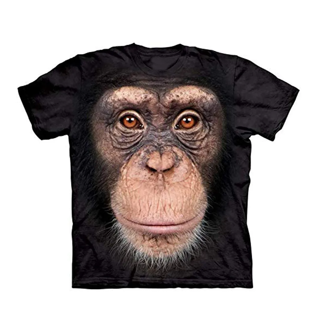Men T Shirt New Fashion monkey 3D Printed Top O-neck Casual Short Sleeve Funny T Shirts camisetas hombre divertidas Summer Top
Men T Shirt New Fashion monkey 3D Printed Top O-neck Casual Short Sleeve Funny T Shirts camisetas hombre divertidas Summer Top