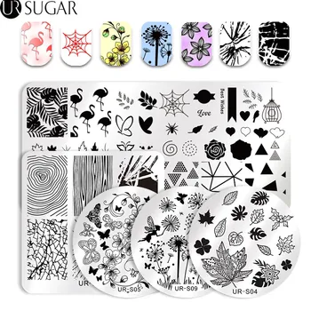 UR SUGAR Nail Stamping Plates Lace Flower Animal Pattern Nail Art Stamp Stamping Template Image Plate Stencil Nails Tool DIY
UR SUGAR Nail Stamping Plates Lace Flower Animal Pattern Nail Art Stamp Stamping Template Image Plate Stencil Nails Tool DIY