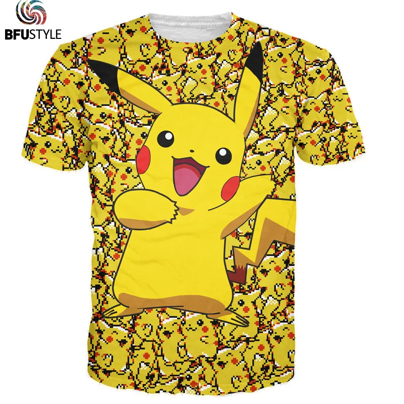 3D Pokemon Pikachu T Shirt For Men Women T-shirts Fashion Summer Casual Tees Tops Anime Cartoon Clothing Drop Ship
3D Pokemon Pikachu T Shirt For Men Women T-shirts Fashion Summer Casual Tees Tops Anime Cartoon Clothing Drop Ship