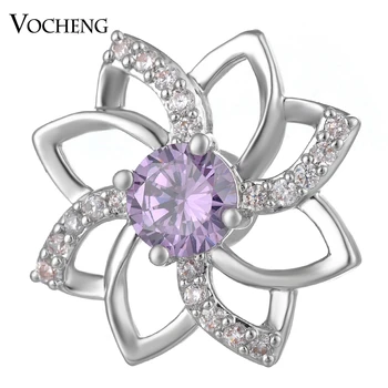 10PCS/Lot Ginger Snap Charms CZ Stone Vocheng Interchangeable Jewelry Brass Material Luxury Blossom 18mm 2 Colors Vn-1797*10
10PCS/Lot Ginger Snap Charms CZ Stone Vocheng Interchangeable Jewelry Brass Material Luxury Blossom 18mm 2 Colors Vn-1797*10