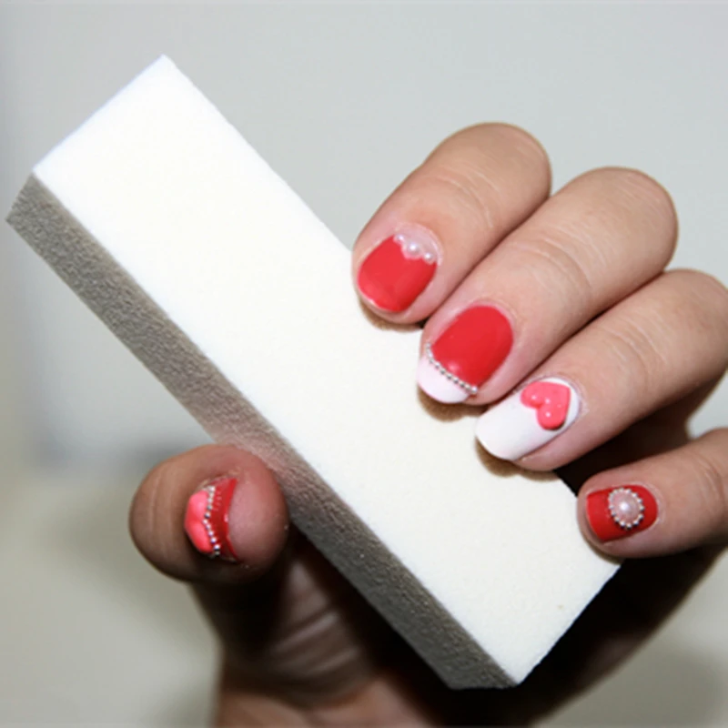 1 Pc White Color Nail File Buffer Sanding Grinding Nail Form for UV Gel Nails Soft Sponge Professional Design DIY Nail Art Tools
1 Pc White Color Nail File Buffer Sanding Grinding Nail Form for UV Gel Nails Soft Sponge Professional Design DIY Nail Art Tools