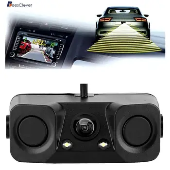 Adeeing 3 in 1 Waterproof Car Parking Sensor Backup Reverse Radar Detector Rear View 170degreeCamera Dual Parking Sensors r18
Adeeing 3 in 1 Waterproof Car Parking Sensor Backup Reverse Radar Detector Rear View 170degreeCamera Dual Parking Sensors r18