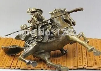 Free Shipping China Collection Rare Fine Chinese Bronze Statue Guan Gong & Horse
Free Shipping China Collection Rare Fine Chinese Bronze Statue Guan Gong & Horse