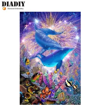 Full Drill Square Diamond 5D DIY Diamond Painting"Two dolphins"Diamond Embroidery Cross Stitch Rhinestone Mosaic Painting
Full Drill Square Diamond 5D DIY Diamond Painting"Two dolphins"Diamond Embroidery Cross Stitch Rhinestone Mosaic Painting