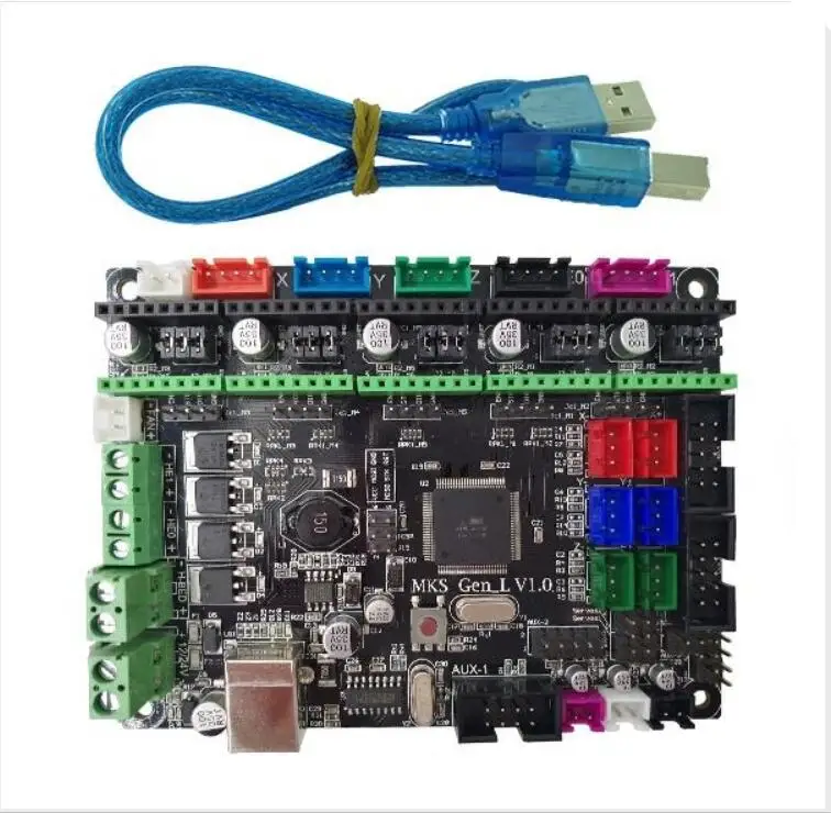 Материнская плата KuaiJieWei MKS-GEN L V1.0 для 3D-принтера, совместимая с Ramps1.4/Mega2560 R3
Материнская плата KuaiJieWei MKS-GEN L V1.0 для 3D-принтера, совместимая с Ramps1.4/Mega2560 R3