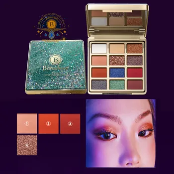12 Color Makeup Eyeshadow Pallete Makeup brushes Make up Palette Pigmented Eye Shadow Palette maquillage F4.15
12 Color Makeup Eyeshadow Pallete Makeup brushes Make up Palette Pigmented Eye Shadow Palette maquillage F4.15