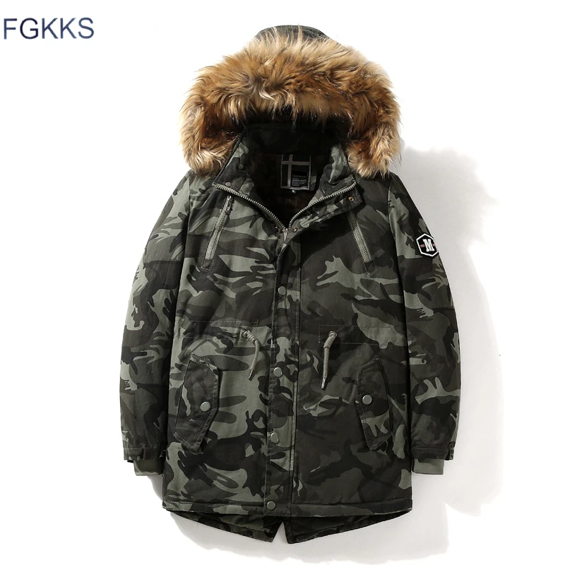 FGKKS Brand Men Thick Warm Parka 2019 Winter Men's Hooded Camouflage Warm Parkas Coats Male Fashion Parkas Outerwear
FGKKS Brand Men Thick Warm Parka 2019 Winter Men's Hooded Camouflage Warm Parkas Coats Male Fashion Parkas Outerwear