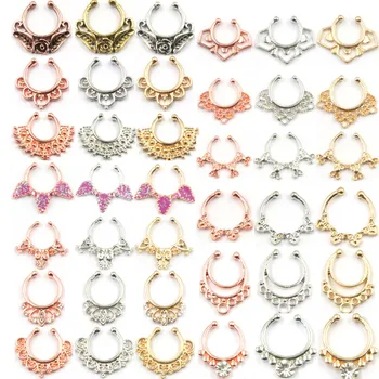 100pcs Mixed fake septum Body Hoop jewelry alloy mixed color fake septum piercing nose ring women N0068
100pcs Mixed fake septum Body Hoop jewelry alloy mixed color fake septum piercing nose ring women N0068