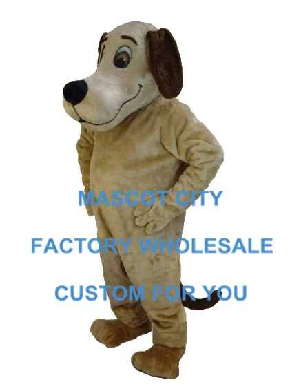 

Hound Dog Mascot Costume Adult Size Cartoon Character Mascotte Outfit Suit Fancy Dress Carnival Party Cosply Costumes SW752