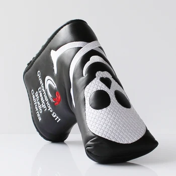 GOG New 1pcs Two Colors Skull PU Golf Headcover for Blade Golf Putter Free Shipping black white putter headcover Magic sticker
GOG New 1pcs Two Colors Skull PU Golf Headcover for Blade Golf Putter Free Shipping black white putter headcover Magic sticker