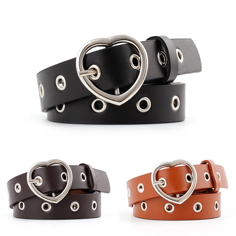 Female PU Leather Waist Band Strap Belts Ladies Heart Metal Pin Buckle Belt For Women Pants Jeans Wholesale
Female PU Leather Waist Band Strap Belts Ladies Heart Metal Pin Buckle Belt For Women Pants Jeans Wholesale