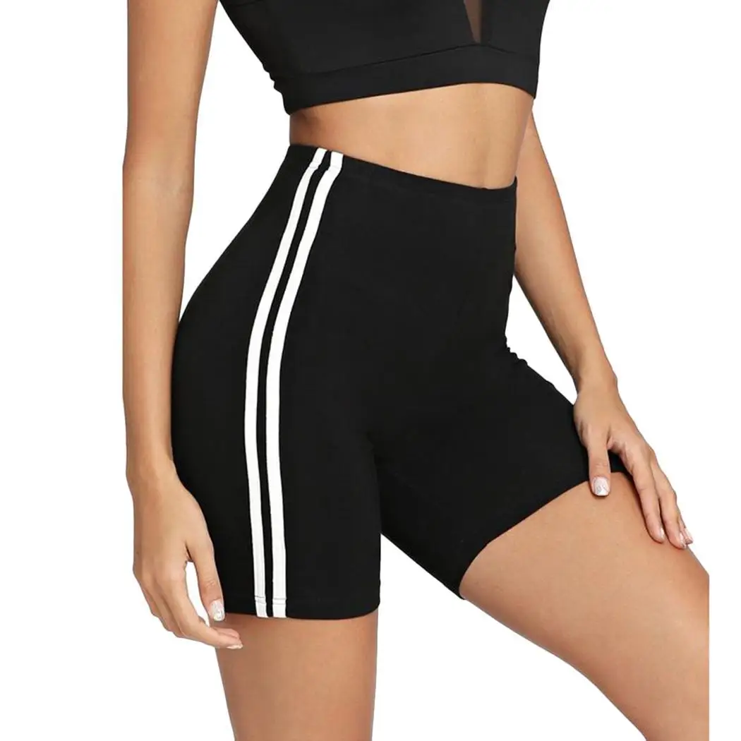 New Fashion Women Yoga Fitness Running Striped Gym Stretch Black Sports Casual Shorts Trousers All seasons
New Fashion Women Yoga Fitness Running Striped Gym Stretch Black Sports Casual Shorts Trousers All seasons