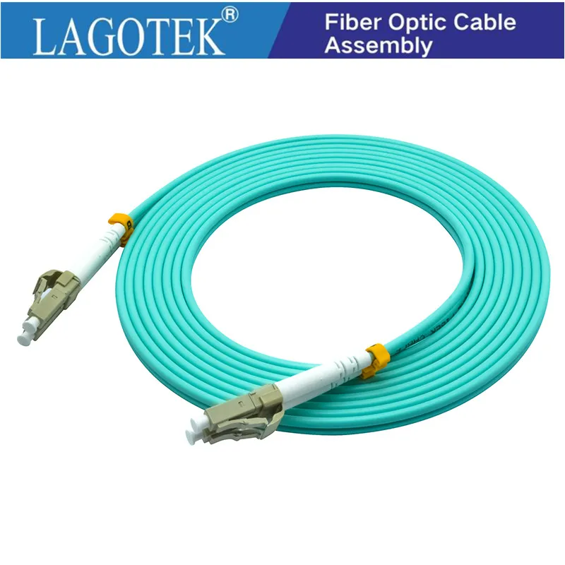 10Pcs/Lot,3M,LC to LC OM3 OM4 Multimode 10G Fiber Patch cord Duplex MM 50/125um,PVC Jacket,3.0mm Fiber Optic Cable
10Pcs/Lot,3M,LC to LC OM3 OM4 Multimode 10G Fiber Patch cord Duplex MM 50/125um,PVC Jacket,3.0mm Fiber Optic Cable