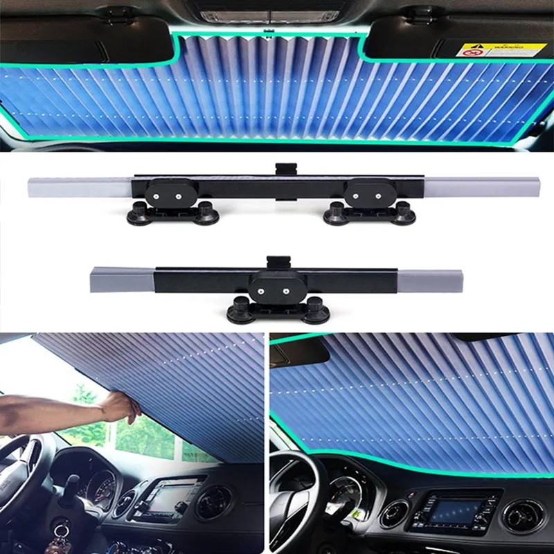 Universal Car Retractable Windshield Sun Shade Block Sunshade Cover Front Rear Window Curtain For Solar UV Protector 46/65cm
Universal Car Retractable Windshield Sun Shade Block Sunshade Cover Front Rear Window Curtain For Solar UV Protector 46/65cm
