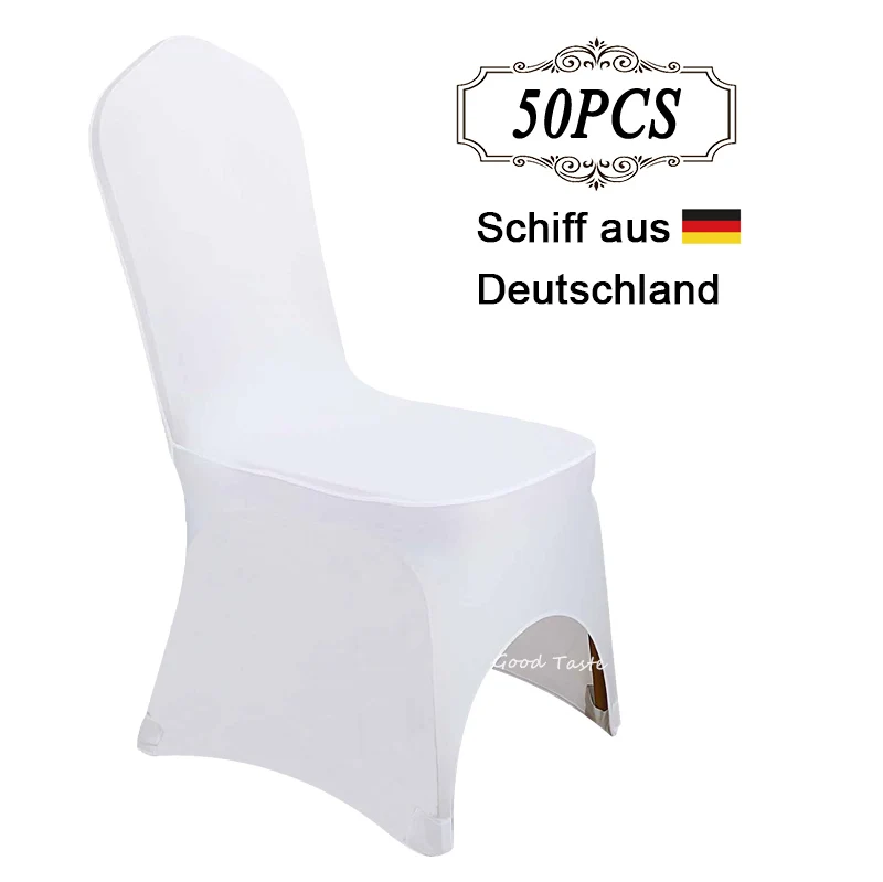 Sent from Germany 50PCS Universal Polyester Spandex Stretch Chair Covers for House de Chaise Mariage decoration in Event Supply
Sent from Germany 50PCS Universal Polyester Spandex Stretch Chair Covers for House de Chaise Mariage decoration in Event Supply