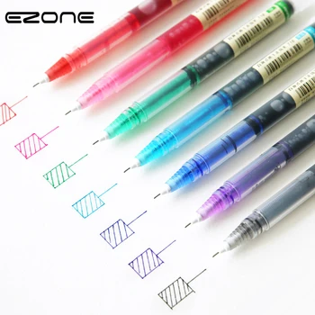 EZONE Colourful Straight Liquid Gel Pen Writing Smoothly Business Roller Pen Quick-drying Pen Creative Students Writing Pen
EZONE Colourful Straight Liquid Gel Pen Writing Smoothly Business Roller Pen Quick-drying Pen Creative Students Writing Pen