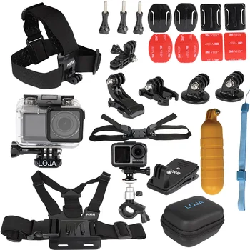 Accessories Kits For DJI Osmo Action Sports Camera Waterproof Housing Case + Head Strap+ Chest Harness+ Bike Handlebar+ Bag Clip
Accessories Kits For DJI Osmo Action Sports Camera Waterproof Housing Case + Head Strap+ Chest Harness+ Bike Handlebar+ Bag Clip